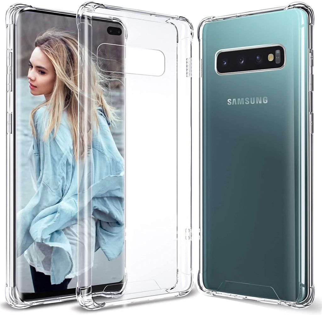 Carcasa Samsung S10 Plus Transparente Cofolk - TecnoStrike® 