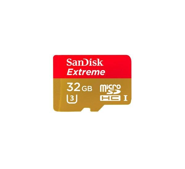 Micro SD Con Adaptador Extreme Clase 10 32GB 100MB/60MB Sandisk - TecnoStrike® 