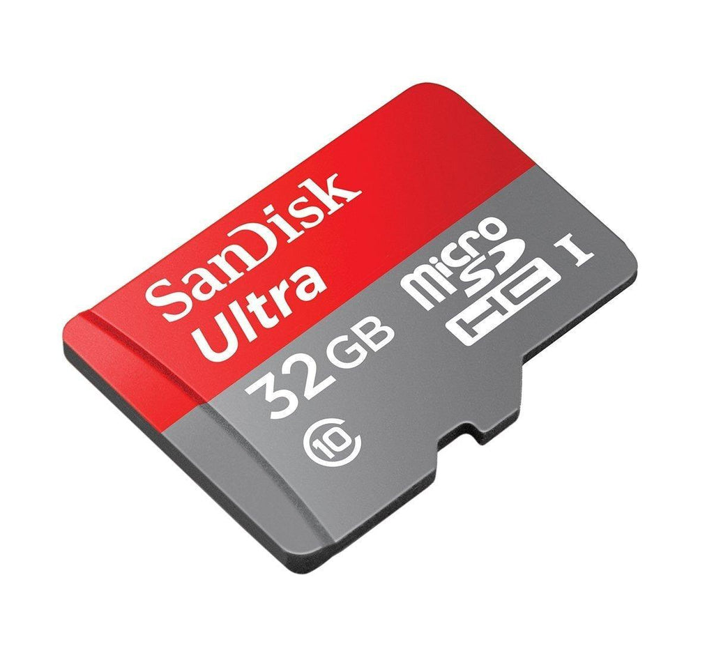 Micro SD Con Adaptador Clase 10 32GB 100MB/40MB Sandisk - TecnoStrike® 