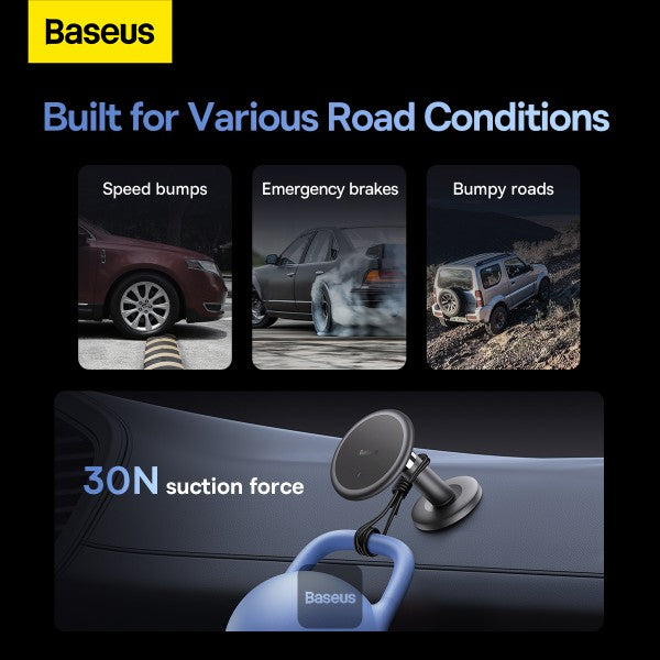 Baseus C01 360°磁吸车载支架（适用于仪表盘）