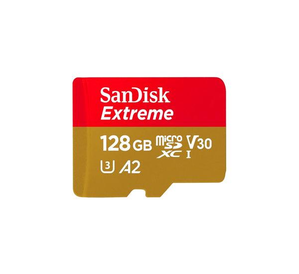 Micro SD Con Adaptador Extreme Clase 10 128 GB 160MB/90MB Sandisk - TecnoStrike® 