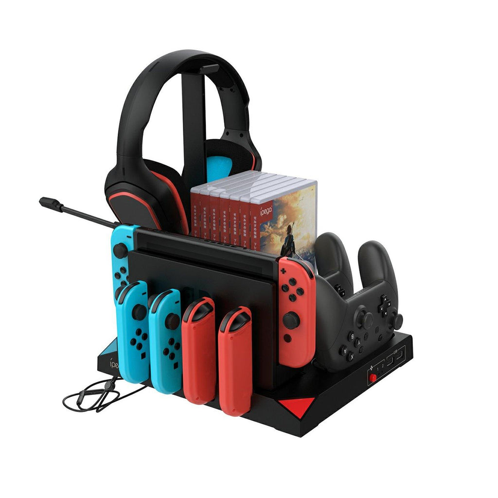 Estacion de Carga Multifuncional Para Nintendo Switch Ipega PG-SW036 - TecnoStrike® 