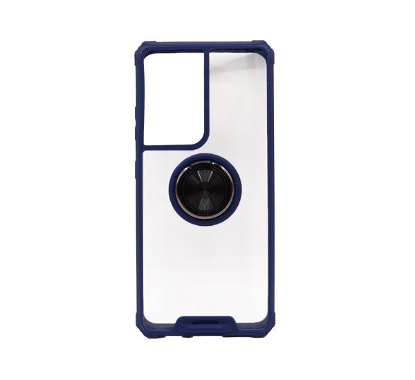 Carcasa Samsung S21 Ultra Ring Holder Reforzada Cofolk - TecnoStrike® 