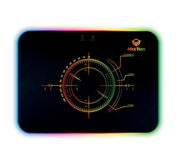 Mousepad Gamer Backlit RGB Antideslizante Meetion - TecnoStrike® 