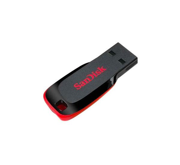 Pendrive 128 GB 2.0 Cruzer Blade Sandisk - TecnoStrike® 