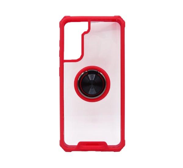 Carcasa Samsung S21 Plus Ring Holder Reforzada Cofolk - TecnoStrike® 