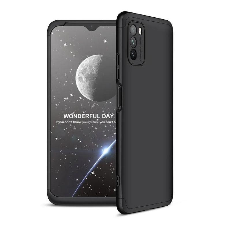 Carcasa Xiaomi Poco M3 Bordes 360° Resistente Slim GKK - TecnoStrike® 