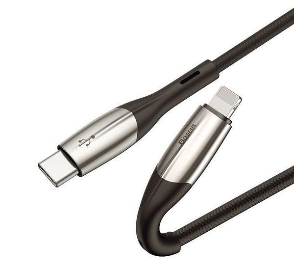 Cable de Carga y Datos USB C a Lightning NO MFI PD 18W Carga Rápida 2 M Baseus - TecnoStrike® 