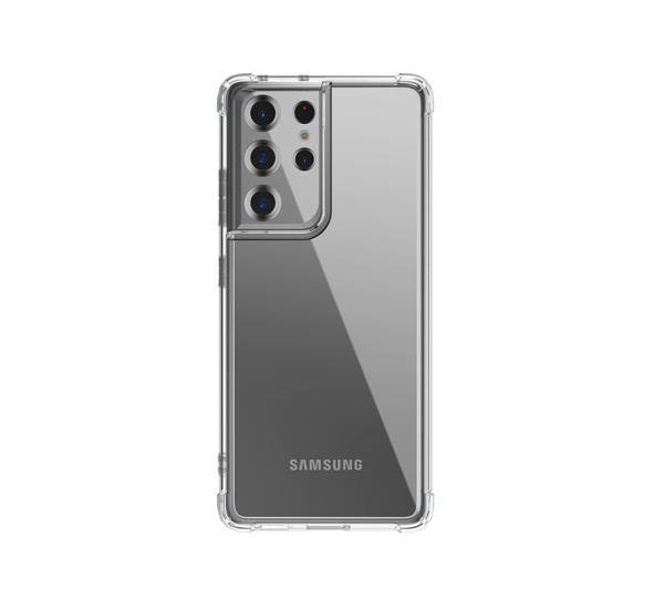 Carcasa Samsung S21 Ultra Transparente Cofolk - TecnoStrike® 