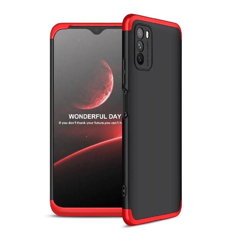 Carcasa Xiaomi Poco M3 Bordes 360° Resistente Slim GKK - TecnoStrike® 