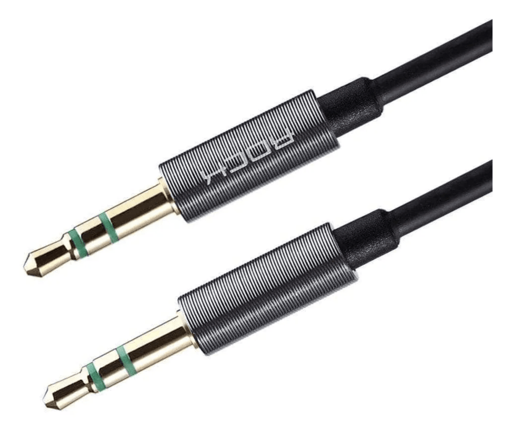 Cable Auxiliar 3.5 mm 2 M Resistente Rock - TecnoStrike® 