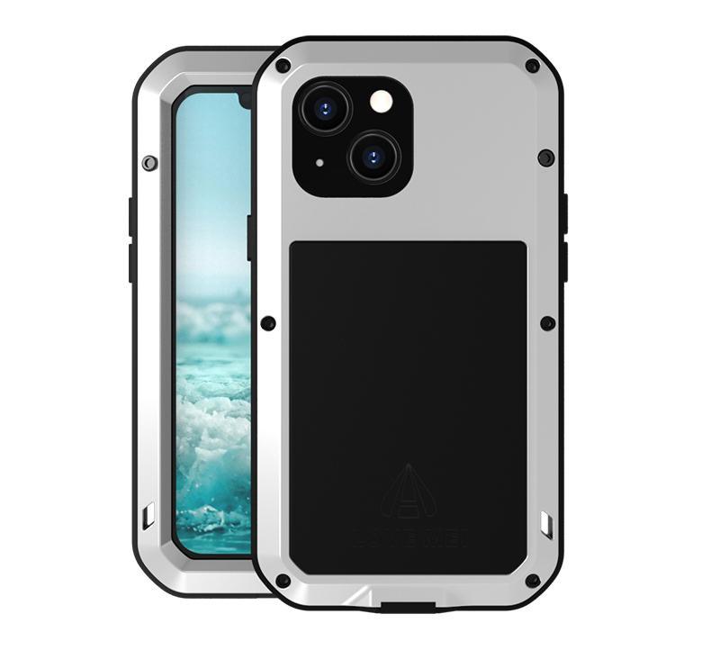 Carcasa iPhone 13 Mini Blindada Outdoor Love Mei - TecnoStrike® 